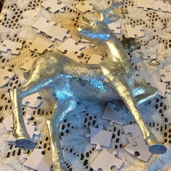 Deer decor statue Mother Nature primitive art farmer’s market festival cabin - Picture 5 of 9